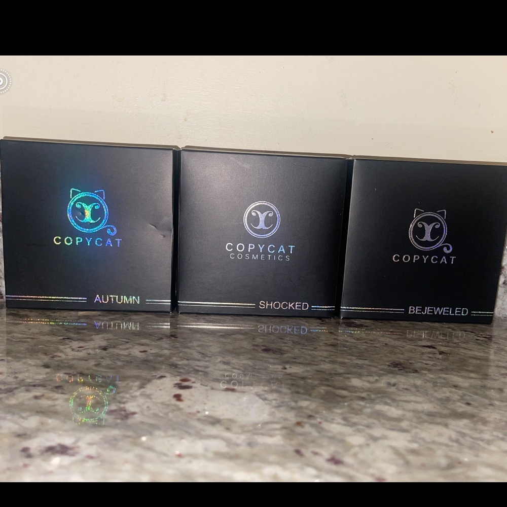 Copy Cat eyeshadow palette 3 for $25 or $7 each!